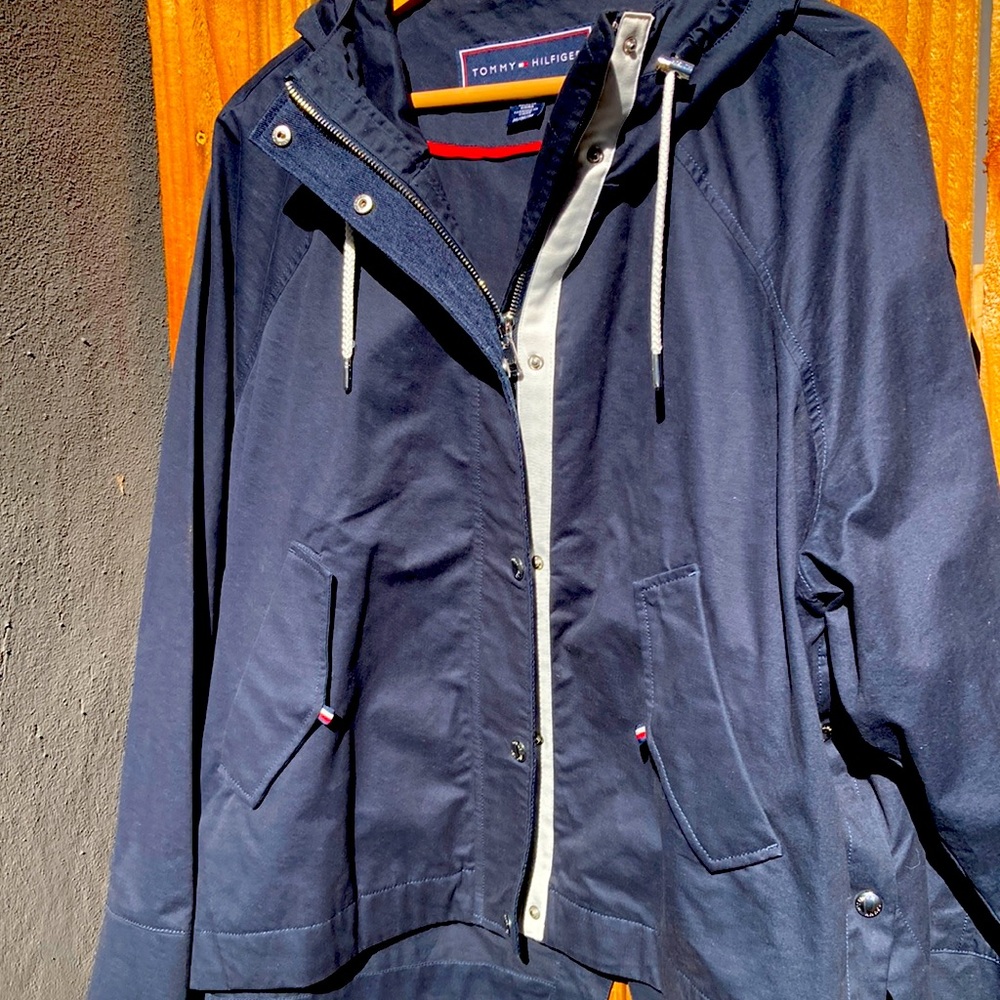Tommy short boxy cotton jacket